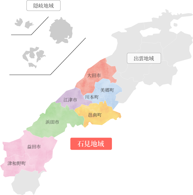 島根県 MAP